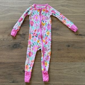 Little Sleepies Butterfly Blooms Zippy